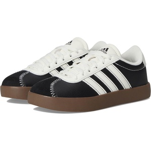 adidas Unisex-Kids VL Court 3.0(Core Black/Off White/Core Black)