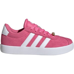 adidas Unisex-Kids VL Court 3.0(Pink Fusion/White/Grey)