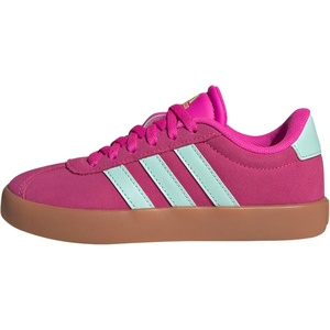 adidas Unisex-Kids VL Court 3.0(Shock Pink/Semi Flash Aqua/Lucid Lemon)