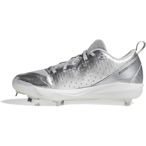 adidas Women’s Adizero Instinct Silver Speed Softball(Silver Metallic/Black/Grey)