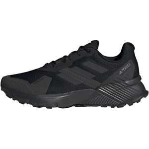 adidas Women’s Terrex Soulstride Rain.rdy Trail Running Shoes(Core Black Carbon Grey Six)