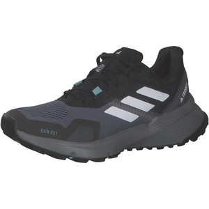 adidas Women’s Terrex Soulstride Rain.rdy Trail Running Shoes(Core Black Crystal White Mint Ton)