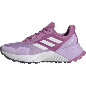 adidas Women’s Terrex Soulstride Rain.rdy Trail Running Shoes(Preloved Purple/Crystal White/Powder Plum)