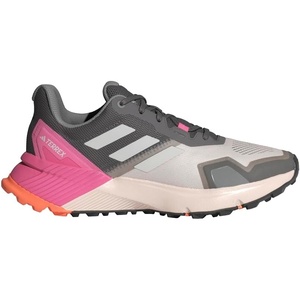 adidas Women’s Terrex Soulstride Rain.rdy Trail Running Shoes(Putty Mauve/Grey/Pink Fusion)
