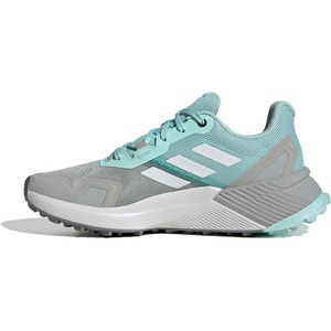 adidas Women’s Terrex Soulstride Rain.rdy Trail Running Shoes(Semi Flash Aqua/Grey/Grey)