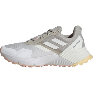 adidas Women’s Terrex Soulstride Rain.rdy Trail Running Shoes(Wonder Alumina/Blush Pink)
