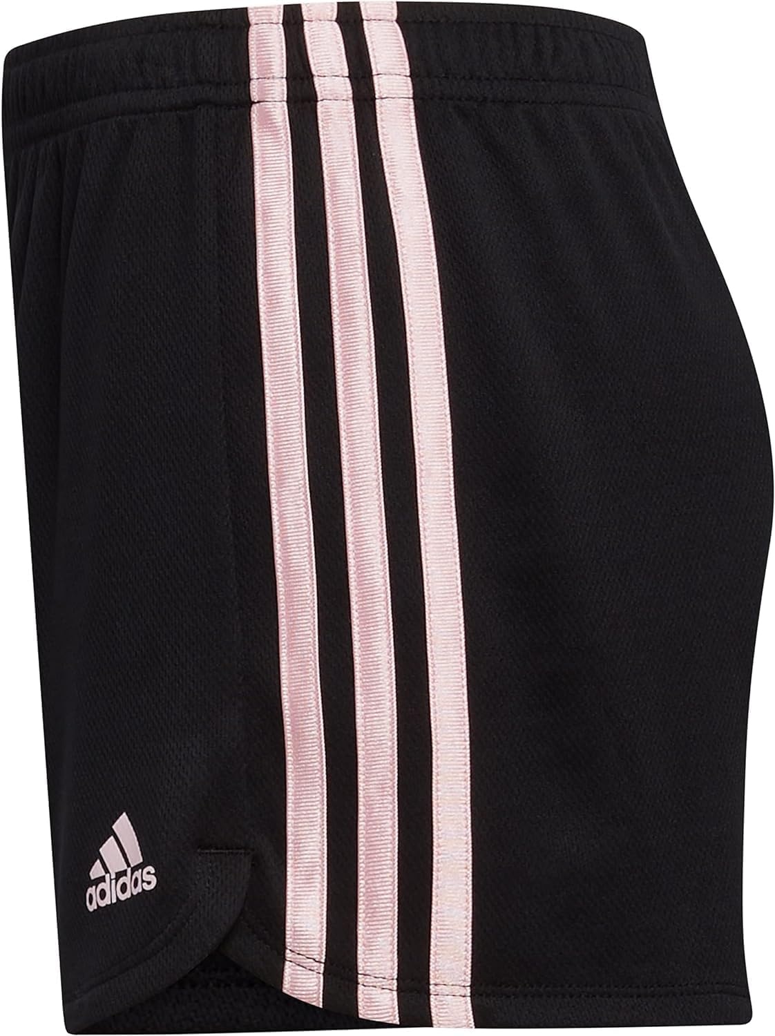image:imageAdidas Girls 3Stripes Mesh ShortsAdi BlackPink