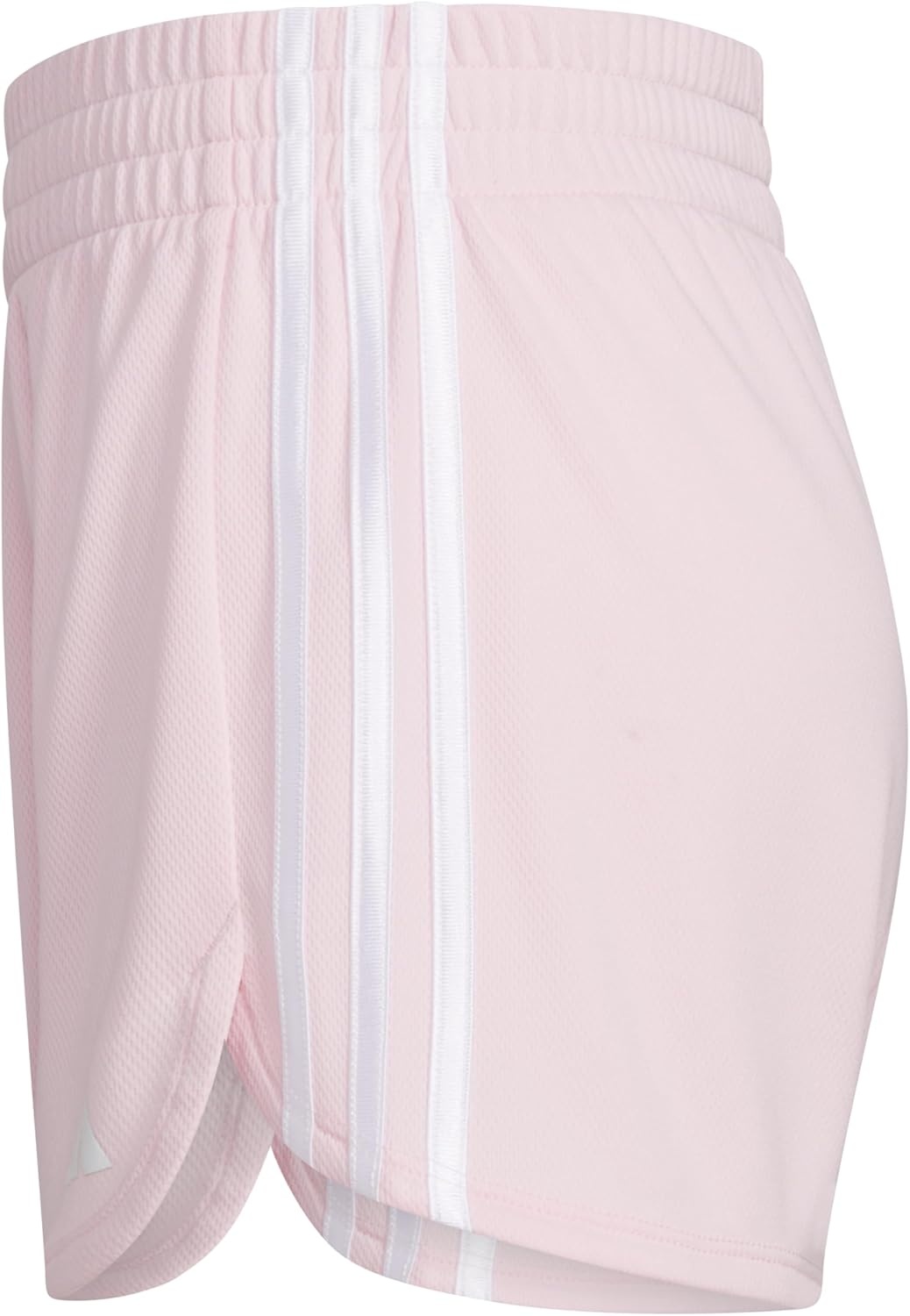 image:imageAdidas Girls 3Stripes Mesh ShortsClear Pink