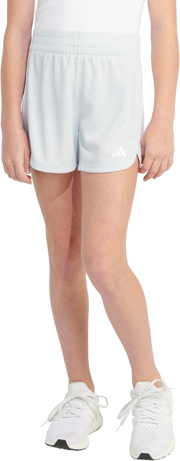 image:imageAdidas Girls 3Stripes Mesh ShortsHalo Blue