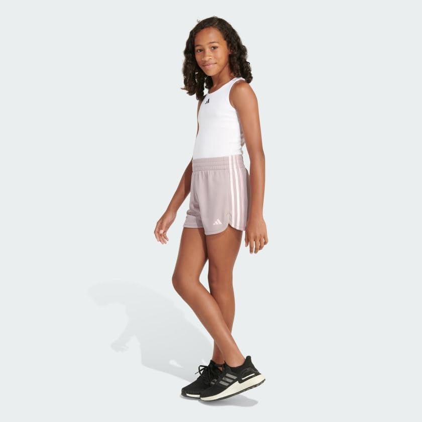 image:imageAdidas Girls 3Stripes Mesh ShortsPreloved Fig