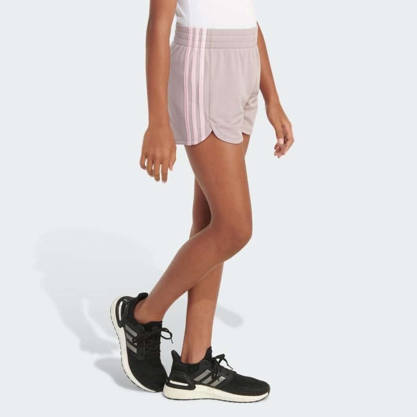 image:imageAdidas Girls 3Stripes Mesh ShortsPreloved Fig