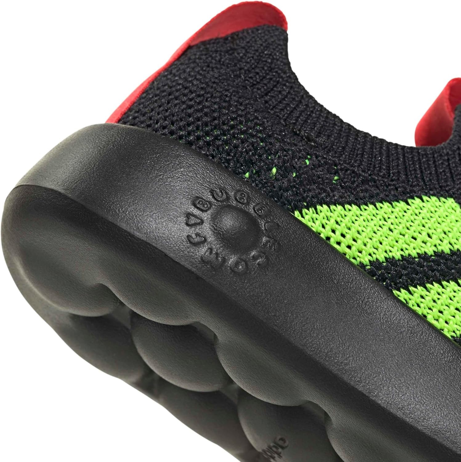 image:imageAdidas UnisexChild Bubblecomfy Sportswear Shoes ToddlerBlackLucid LemonLucid Red