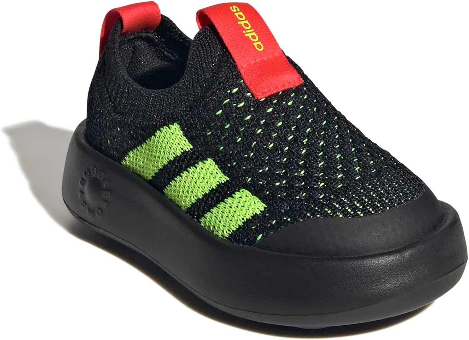 image:imageAdidas UnisexChild Bubblecomfy Sportswear Shoes ToddlerBlackLucid LemonLucid Red