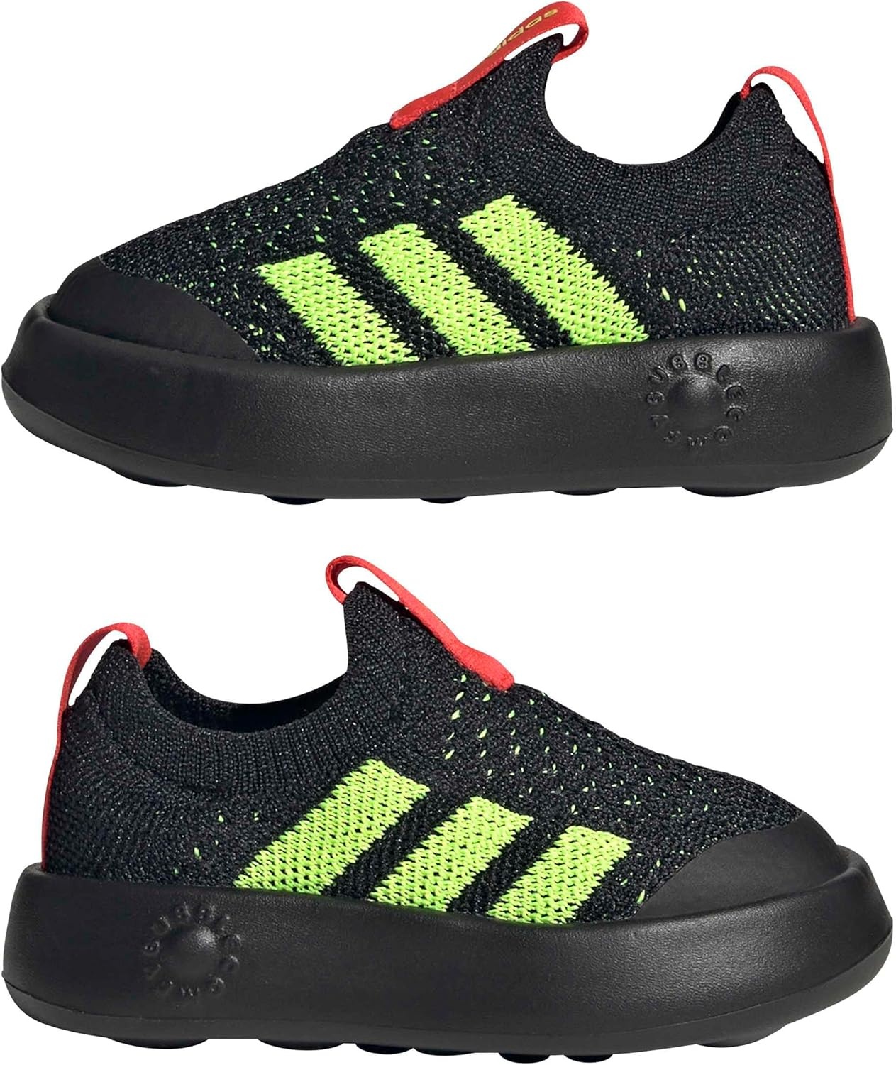 image:imageAdidas UnisexChild Bubblecomfy Sportswear Shoes ToddlerBlackLucid LemonLucid Red
