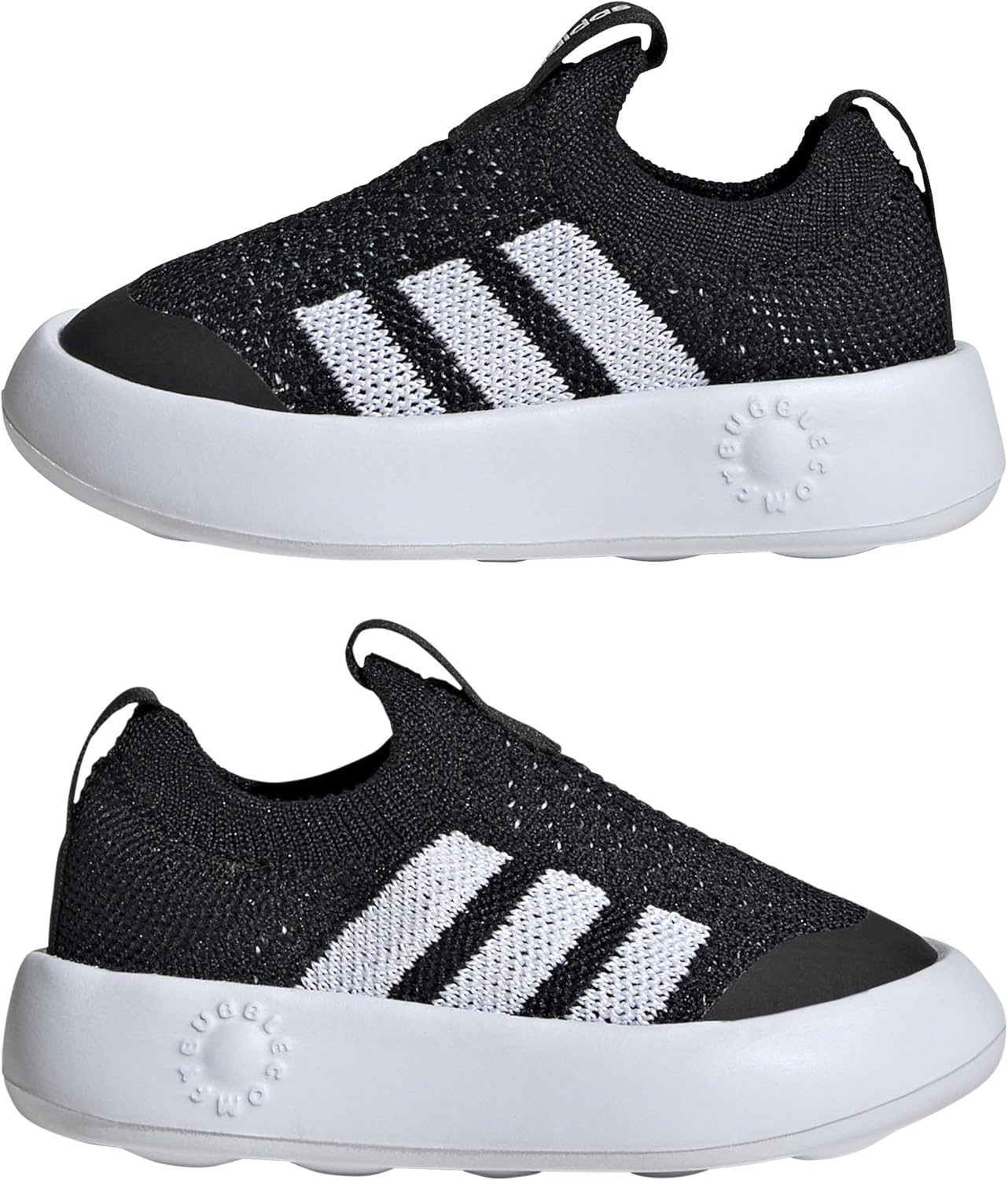 image:imageAdidas UnisexChild Bubblecomfy Sportswear Shoes ToddlerBlackWhiteBlack