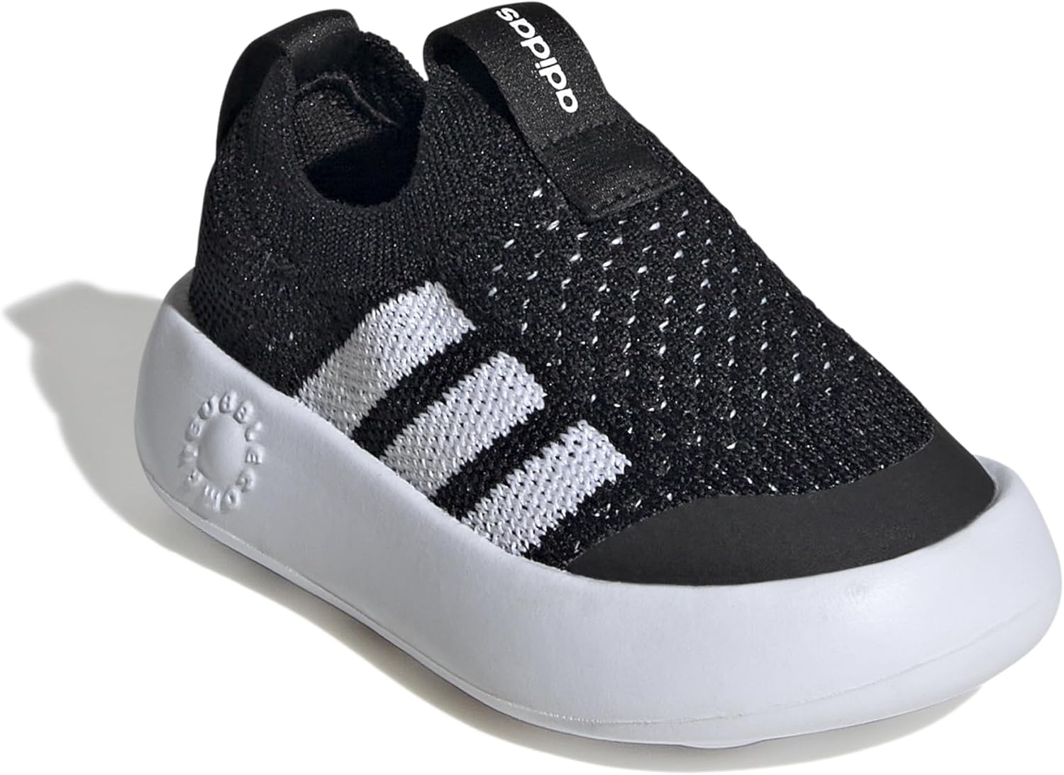 image:imageAdidas UnisexChild Bubblecomfy Sportswear Shoes ToddlerBlackWhiteBlack