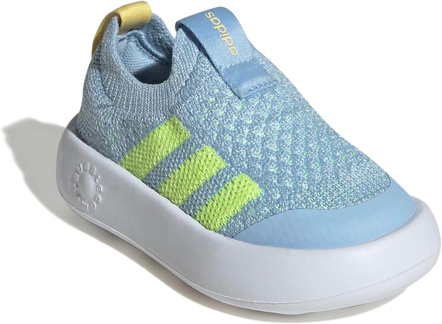 image:imageAdidas UnisexChild Bubblecomfy Sportswear Shoes ToddlerClear SkyYellowOrange Tint