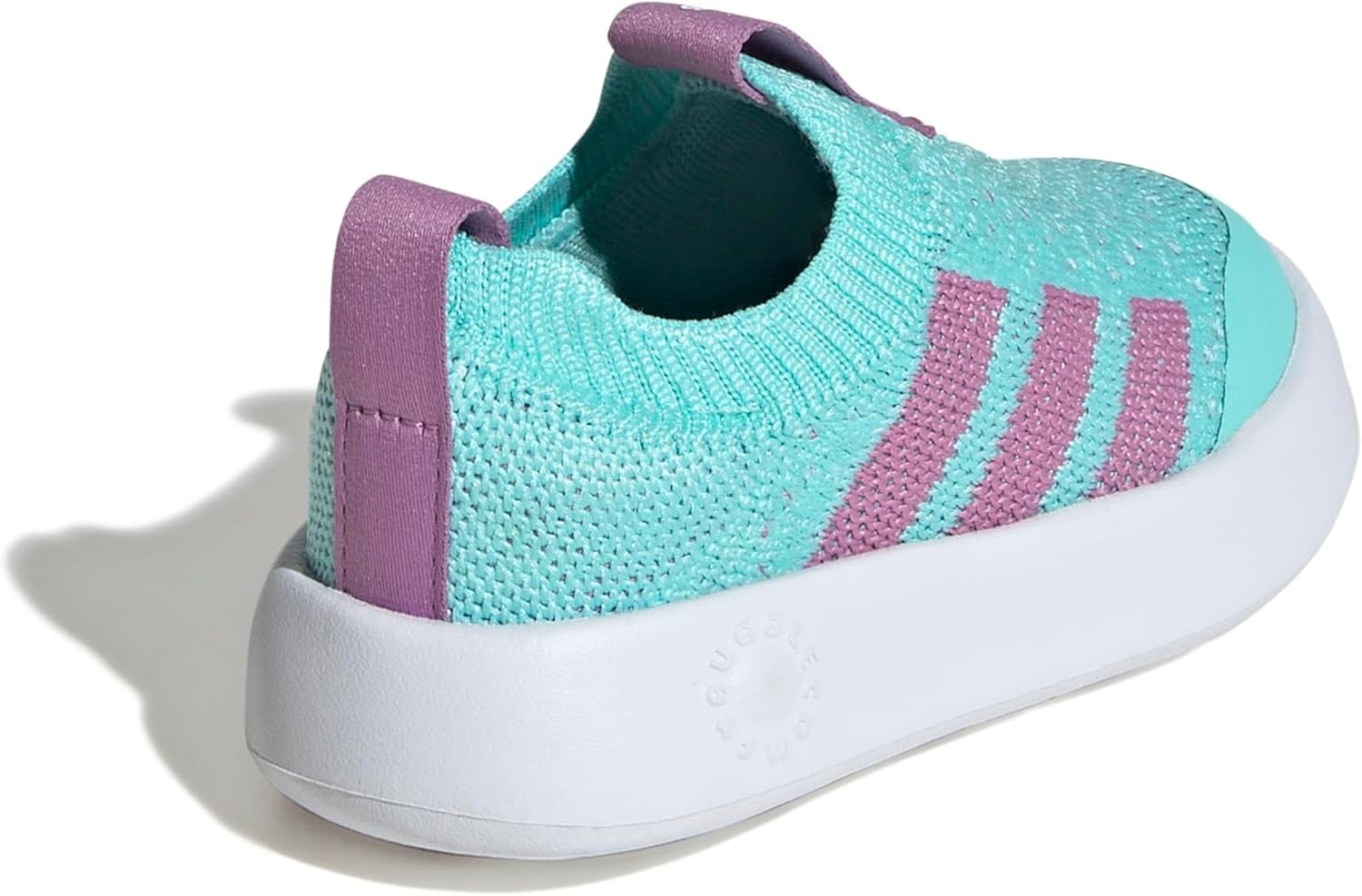 image:imageAdidas UnisexChild Bubblecomfy Sportswear Shoes ToddlerFlash AquaPreloved PurpleWhite