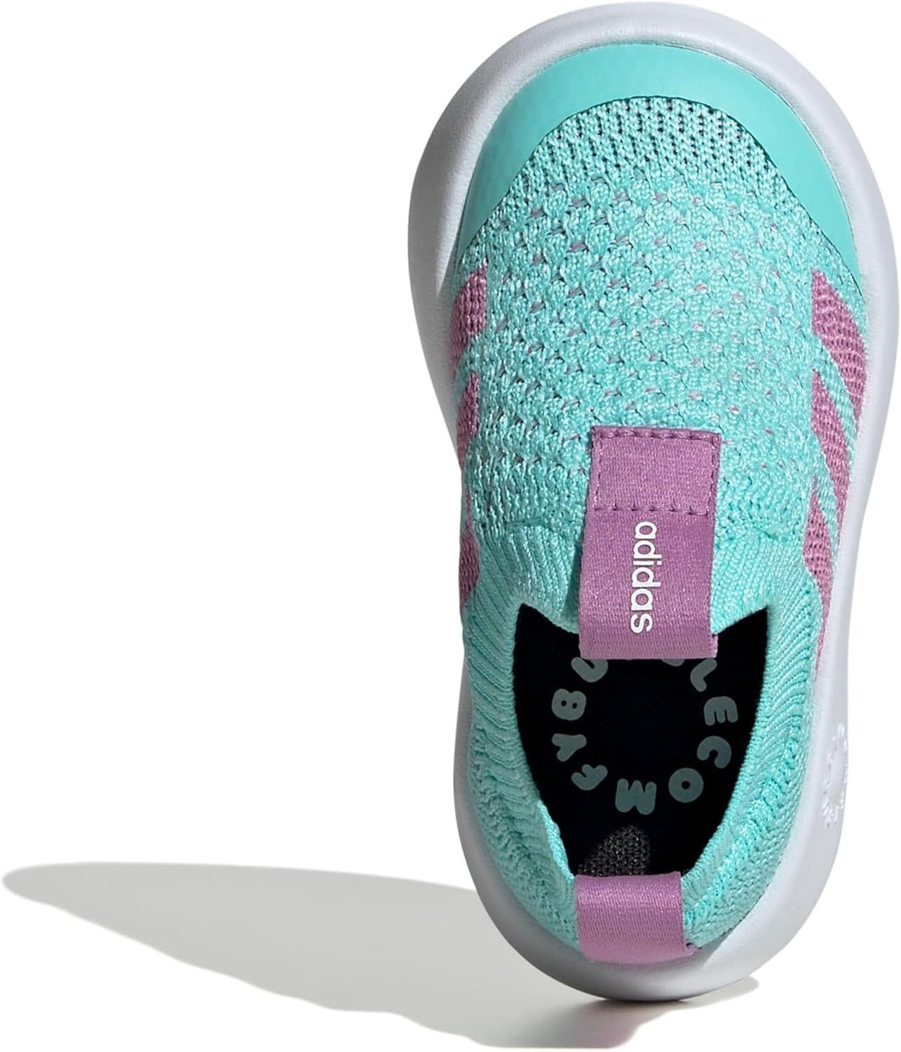 image:imageAdidas UnisexChild Bubblecomfy Sportswear Shoes ToddlerFlash AquaPreloved PurpleWhite
