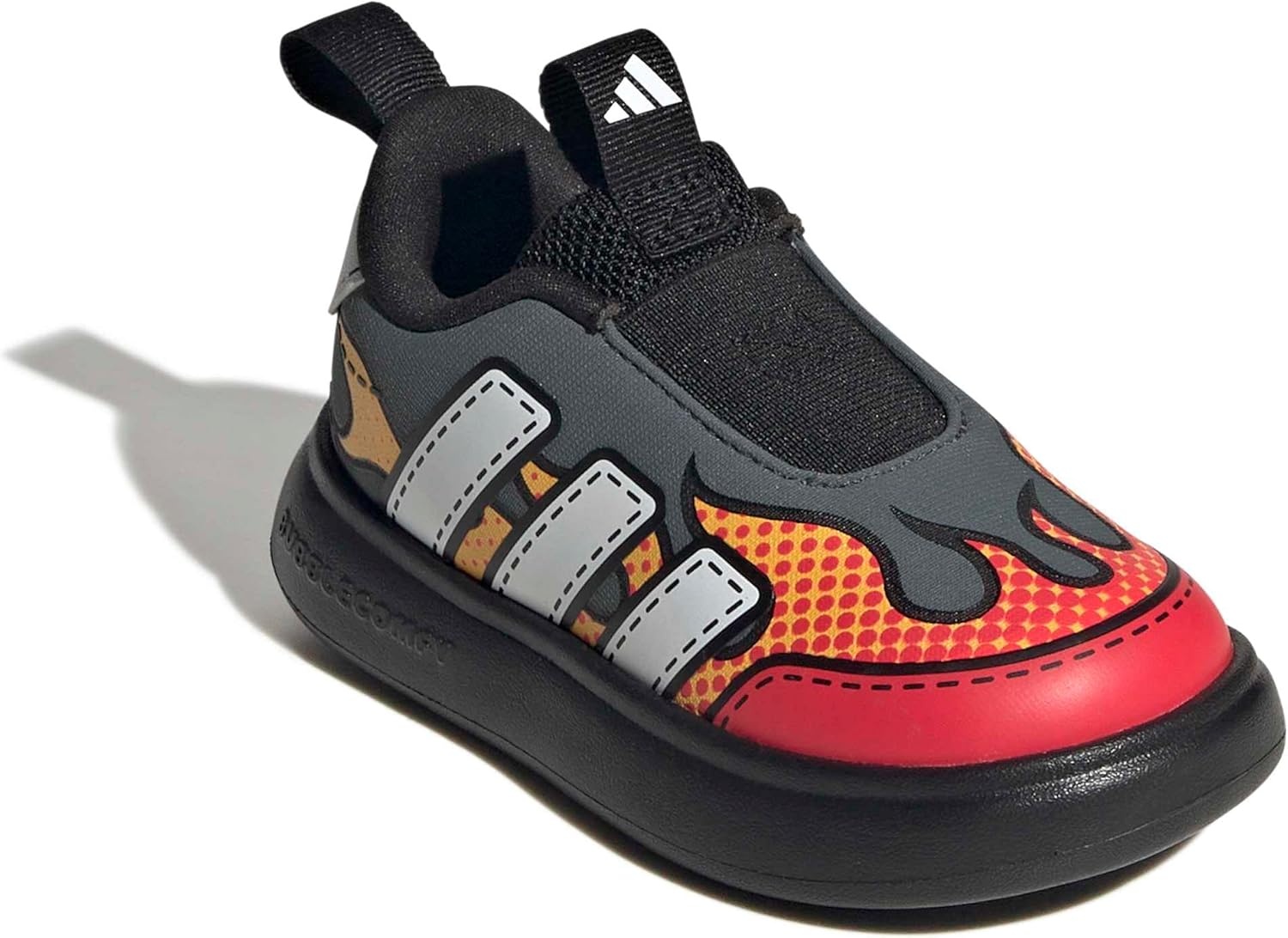image:imageAdidas UnisexChild Bubblecomfy Sportswear Shoes ToddlerGreyWhiteLucid Red