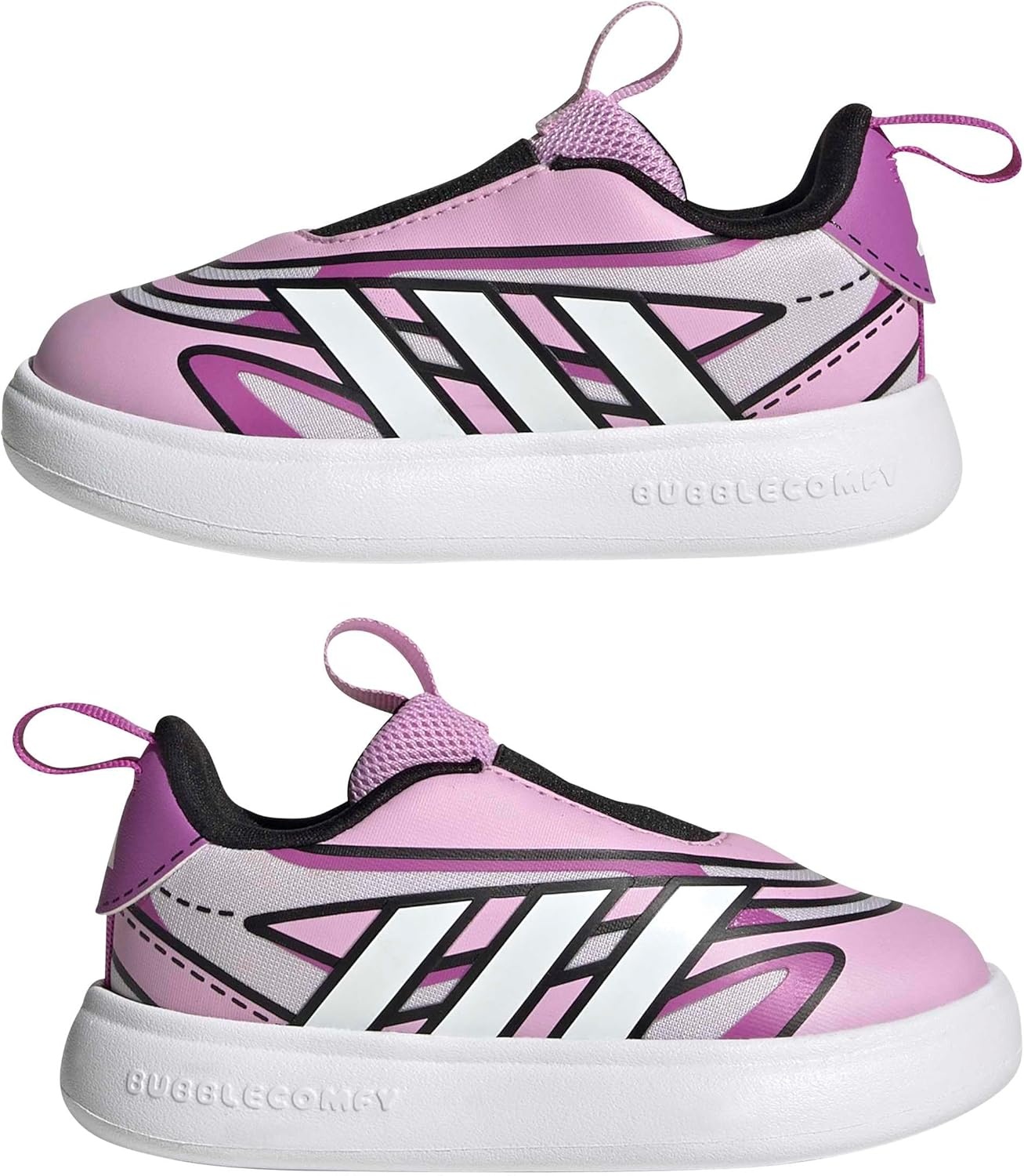 image:imageAdidas UnisexChild Bubblecomfy Sportswear Shoes ToddlerIce LavenderWhiteBliss Lilac