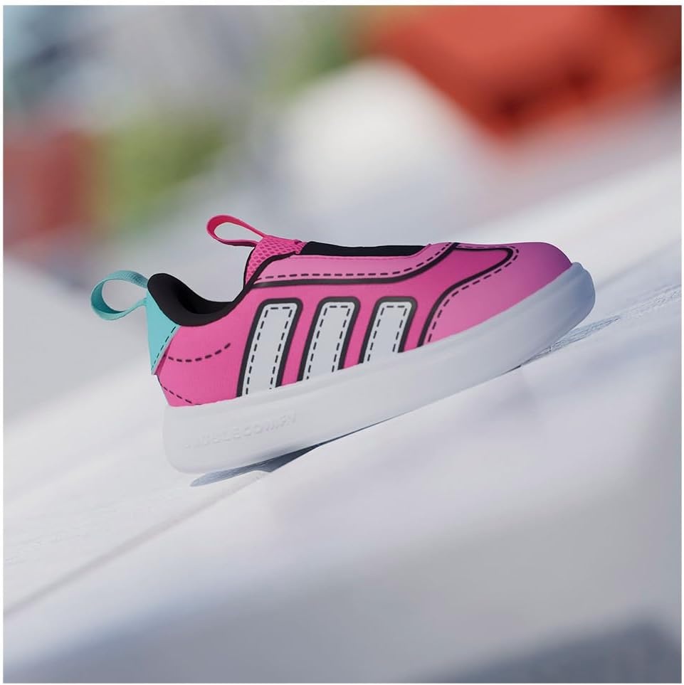 image:imageAdidas UnisexChild Bubblecomfy Sportswear Shoes ToddlerLucid PinkWhiteFlash Aqua
