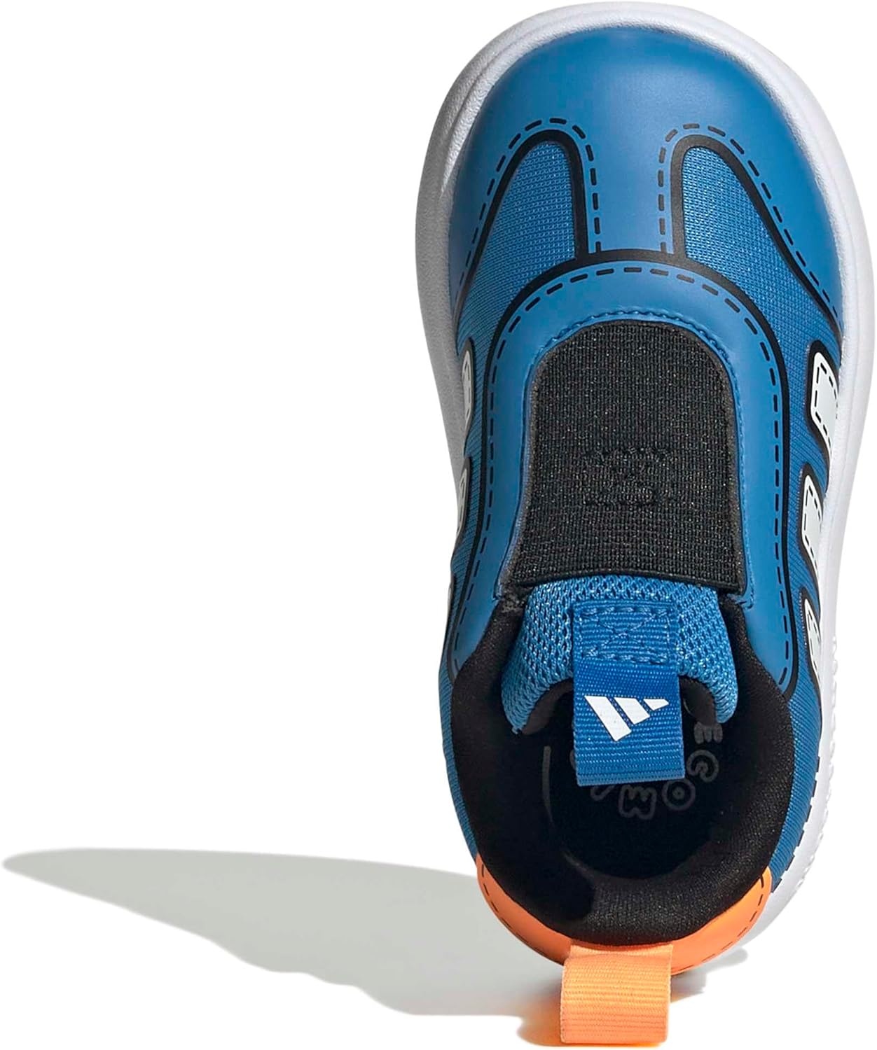 image:imageAdidas UnisexChild Bubblecomfy Sportswear Shoes ToddlerLucid Ray BlueWhiteLucid Tangerine