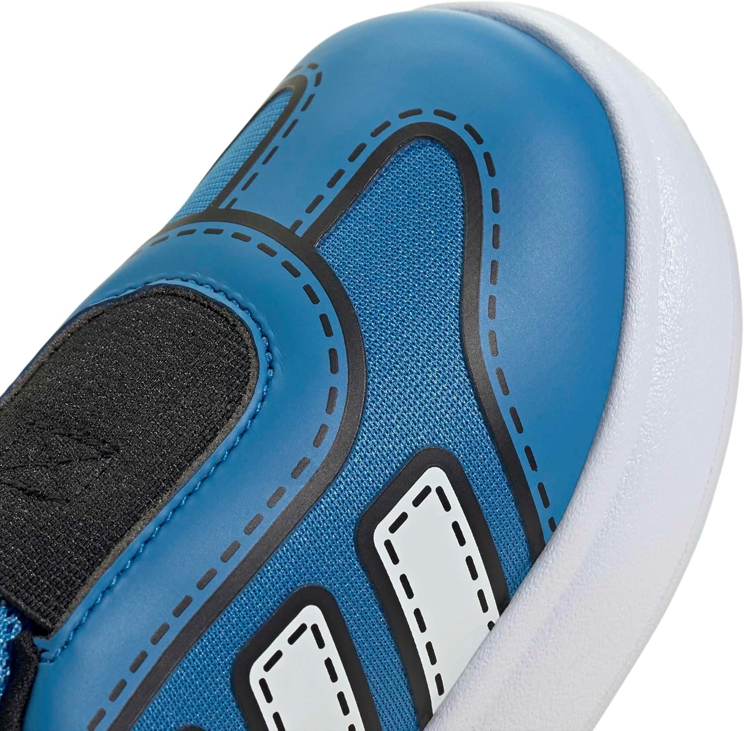 image:imageAdidas UnisexChild Bubblecomfy Sportswear Shoes ToddlerLucid Ray BlueWhiteLucid Tangerine