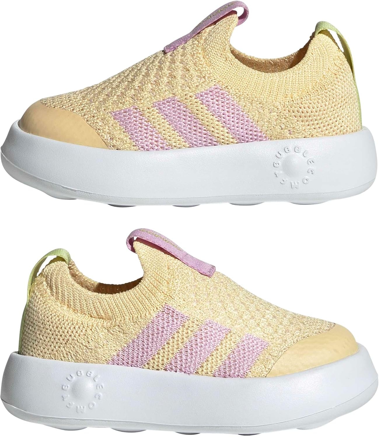 image:imageAdidas UnisexChild Bubblecomfy Sportswear Shoes ToddlerOrange TintBliss LilacPulse Lime