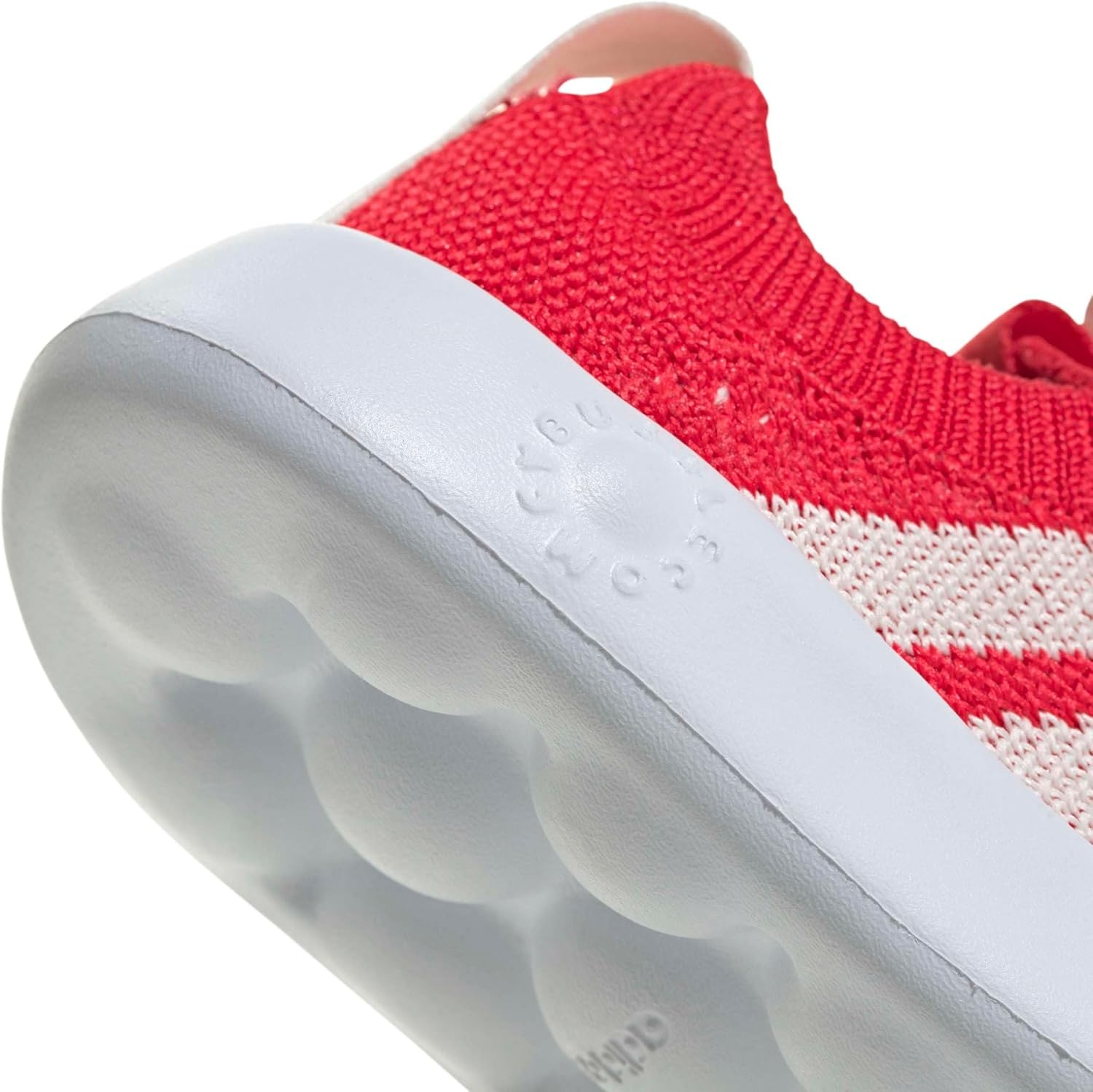 image:imageAdidas UnisexChild Bubblecomfy Sportswear Shoes ToddlerPure RubyOff WhiteWhite