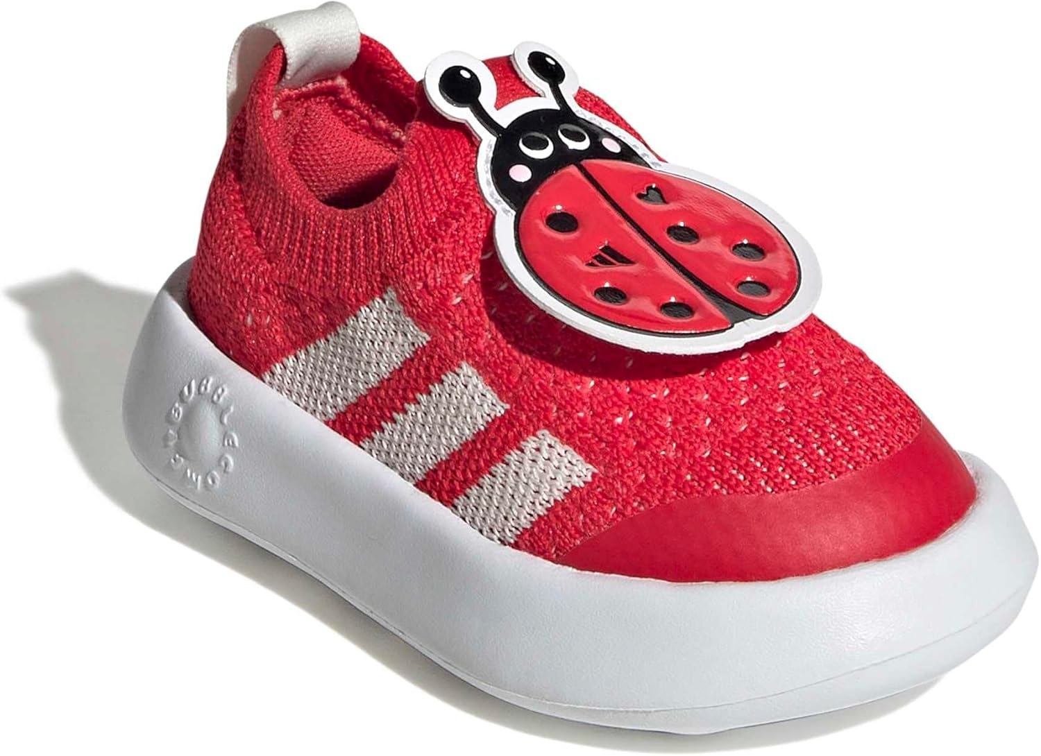 image:imageAdidas UnisexChild Bubblecomfy Sportswear Shoes ToddlerPure RubyOff WhiteWhite
