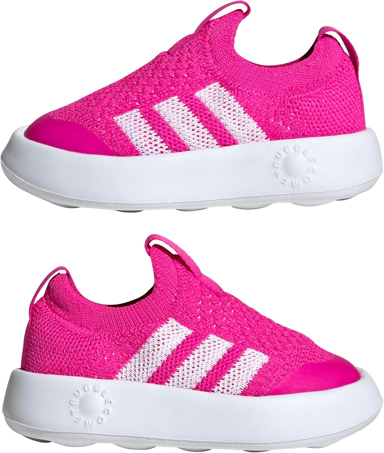image:imageAdidas UnisexChild Bubblecomfy Sportswear Shoes ToddlerShock PinkWhiteBlack