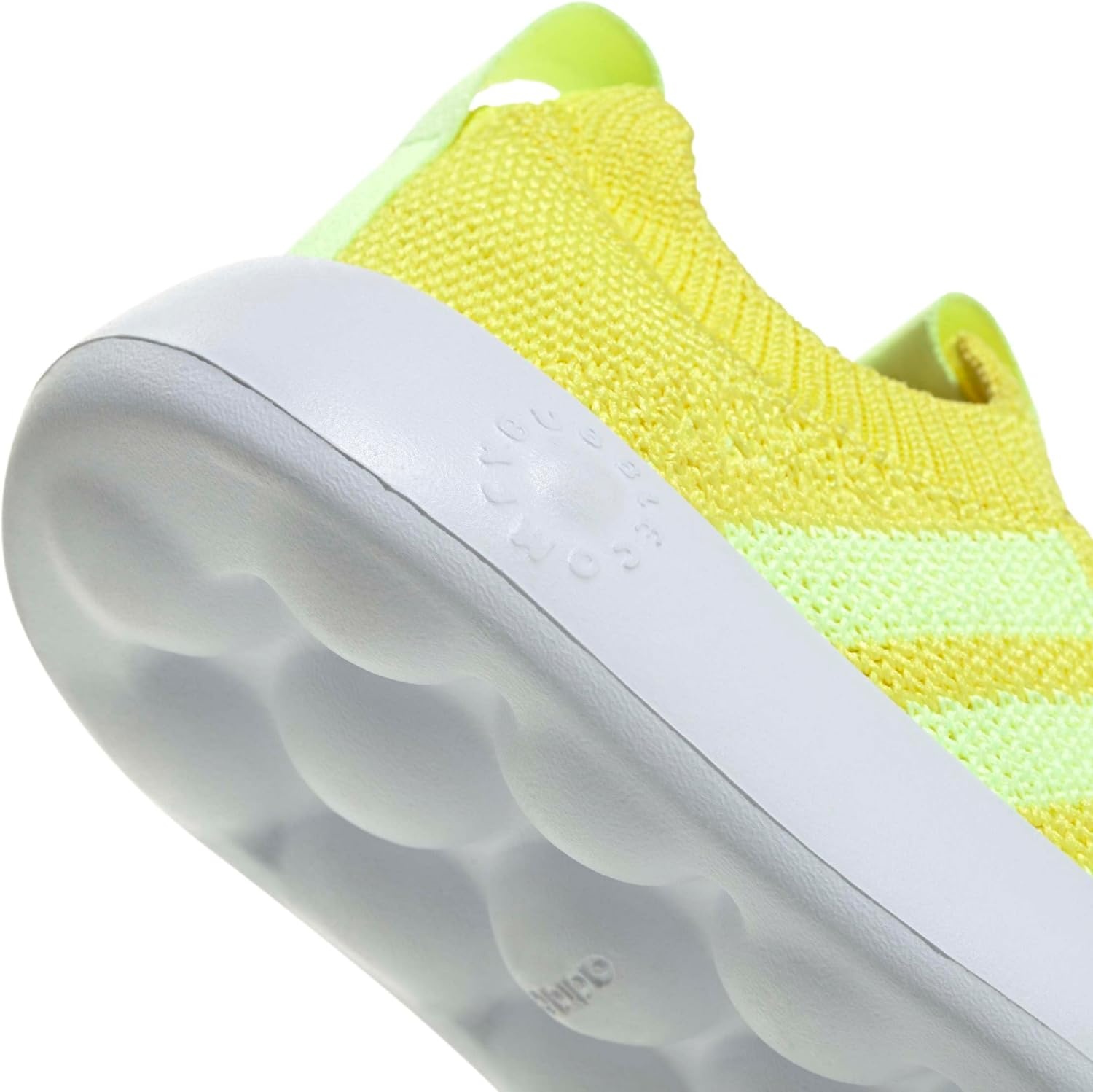 image:imageAdidas UnisexChild Bubblecomfy Sportswear Shoes ToddlerShock YellowYellowWhite