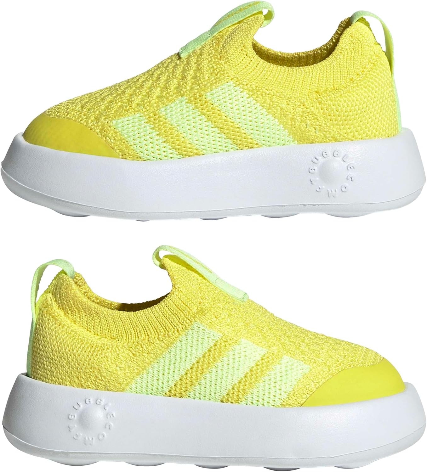 image:imageAdidas UnisexChild Bubblecomfy Sportswear Shoes ToddlerShock YellowYellowWhite