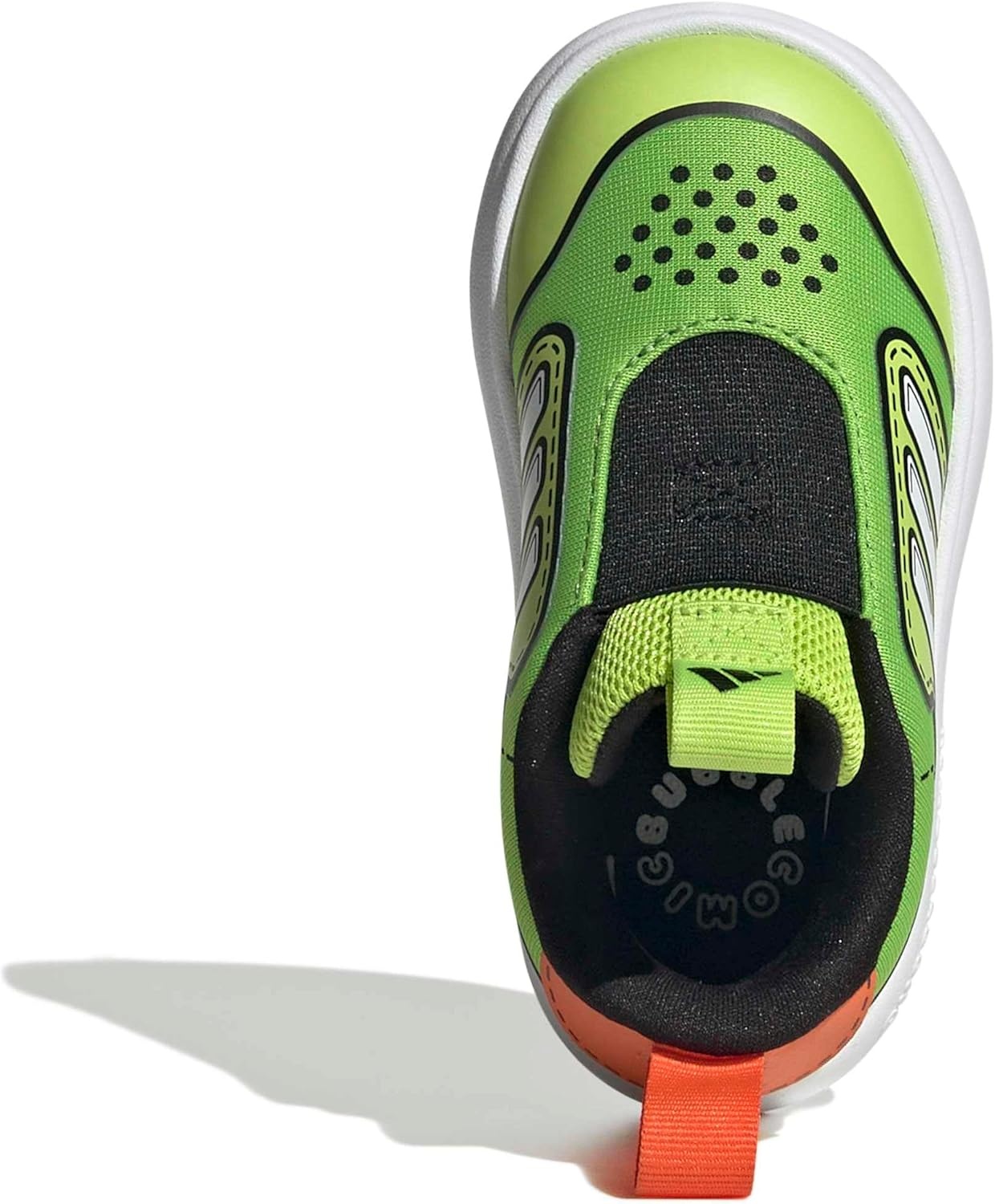 image:imageAdidas UnisexChild Bubblecomfy Sportswear Shoes ToddlerSolar SlimeWhiteSemi Impact Orange