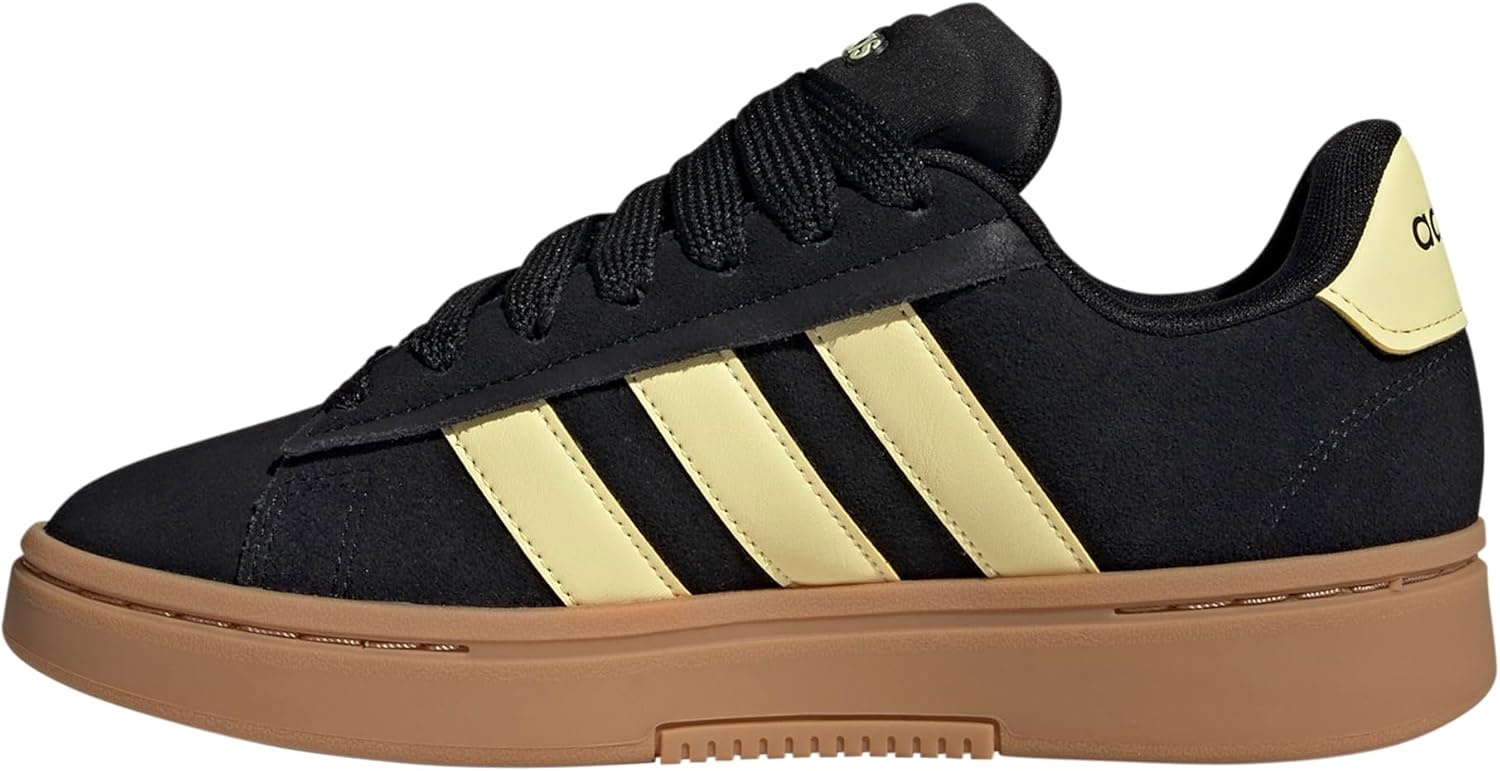 image:imageAdidas Womens Grand Court Alpha 00sBlackAlmost YellowGum