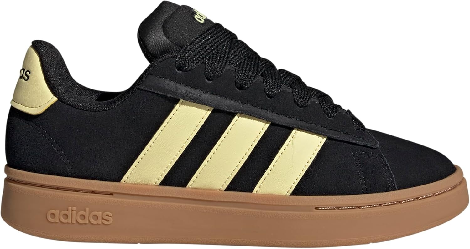 image:imageAdidas Womens Grand Court Alpha 00sBlackAlmost YellowGum