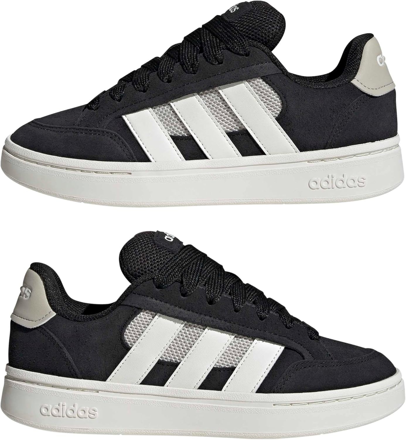 image:imageAdidas Womens Grand Court Alpha 00sBlackOff WhiteWonder Alumina