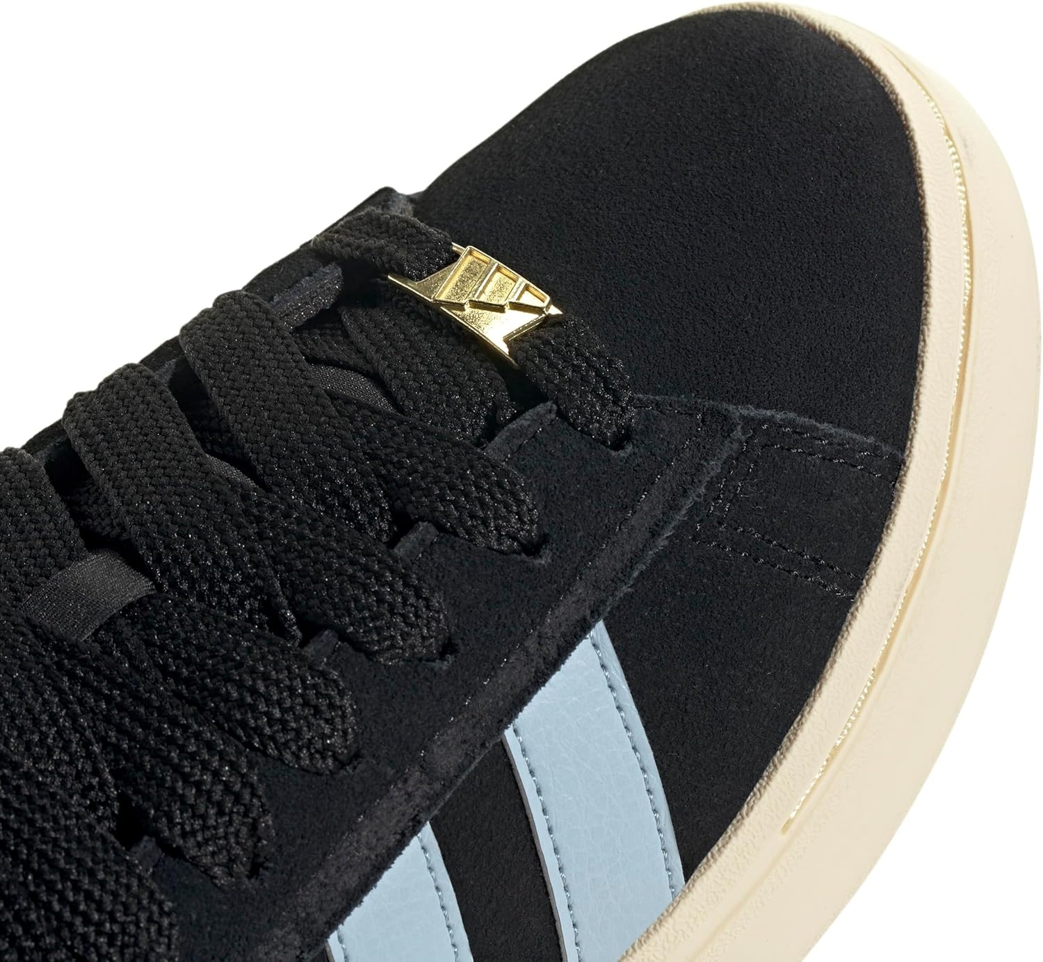 image:imageAdidas Womens Grand Court Alpha 00sBlackWonder BlueGold Metallic