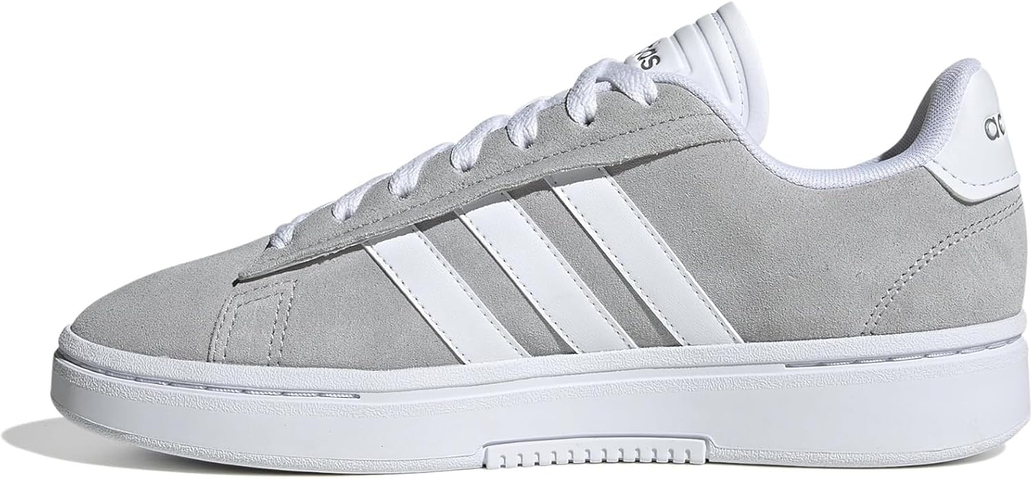 image:imageAdidas Womens Grand Court Alpha 00sGreyWhiteSilver Metallic