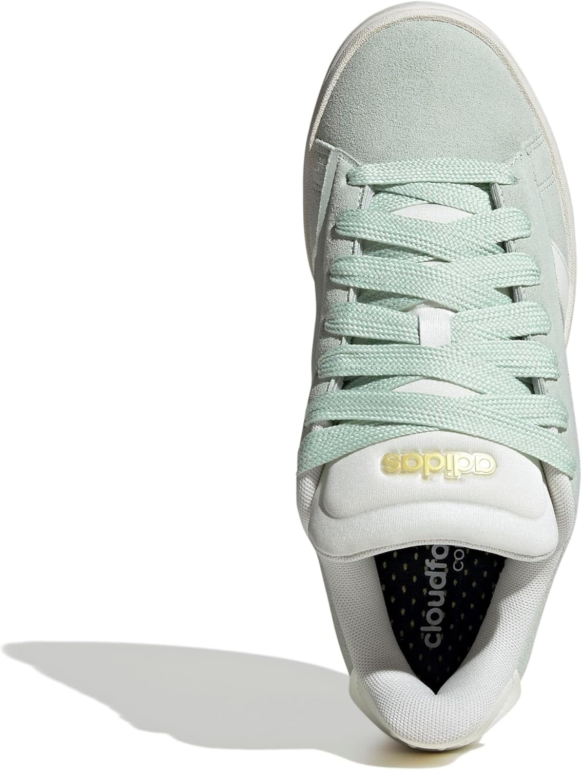 image:imageAdidas Womens Grand Court Alpha 00sLinen GreenOff WhiteGold Metallic