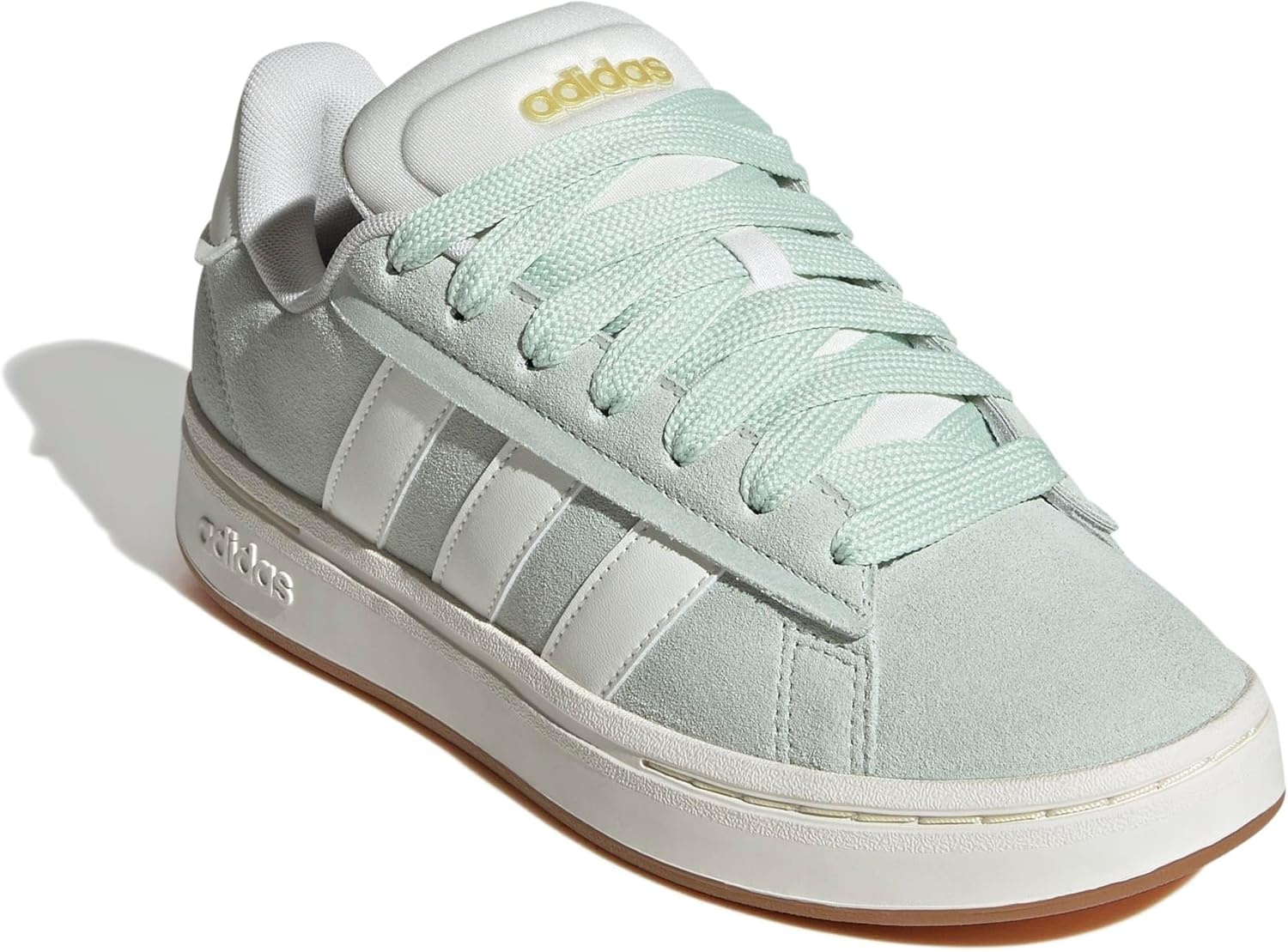 image:imageAdidas Womens Grand Court Alpha 00sLinen GreenOff WhiteGold Metallic