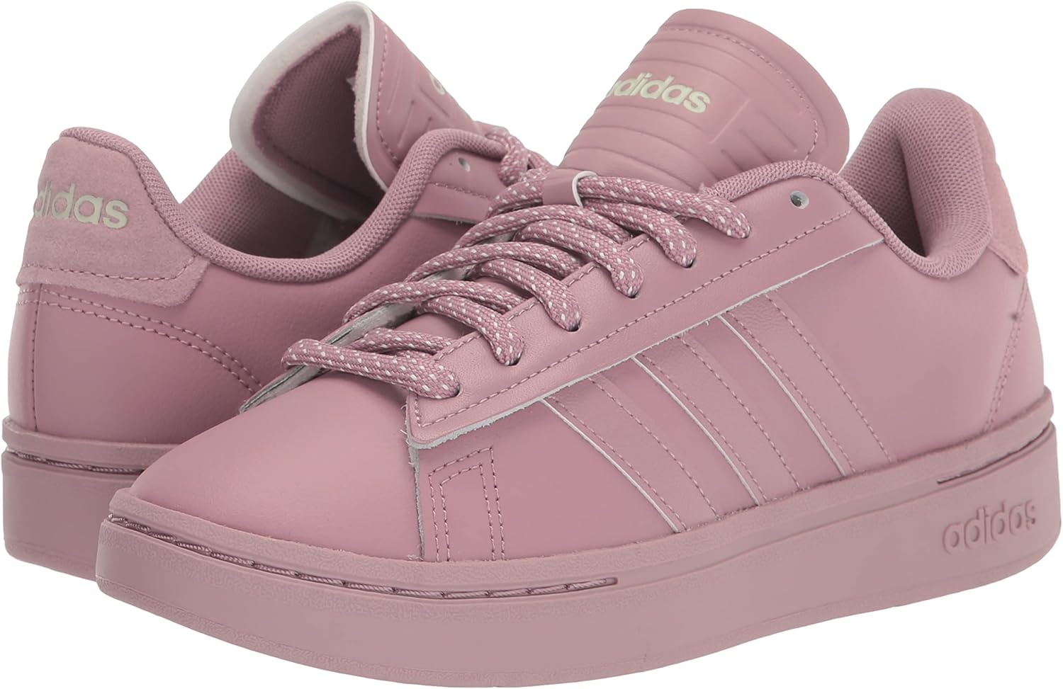 image:imageAdidas Womens Grand Court Alpha 00sMagic MauveMagic MauveSolar Yellow