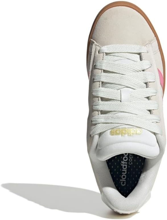 image:imageAdidas Womens Grand Court Alpha 00sOff WhiteBliss PinkGold Metallic