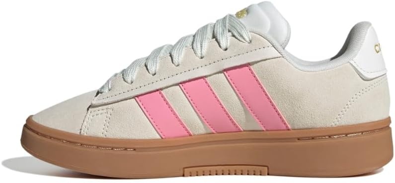 image:imageAdidas Womens Grand Court Alpha 00sOff WhiteBliss PinkGold Metallic