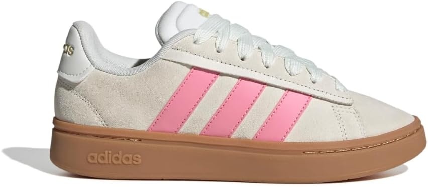image:imageAdidas Womens Grand Court Alpha 00sOff WhiteBliss PinkGold Metallic