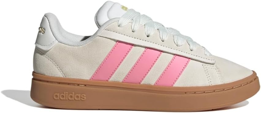image:imageAdidas Womens Grand Court Alpha 00sOff WhiteBliss PinkGold Metallic