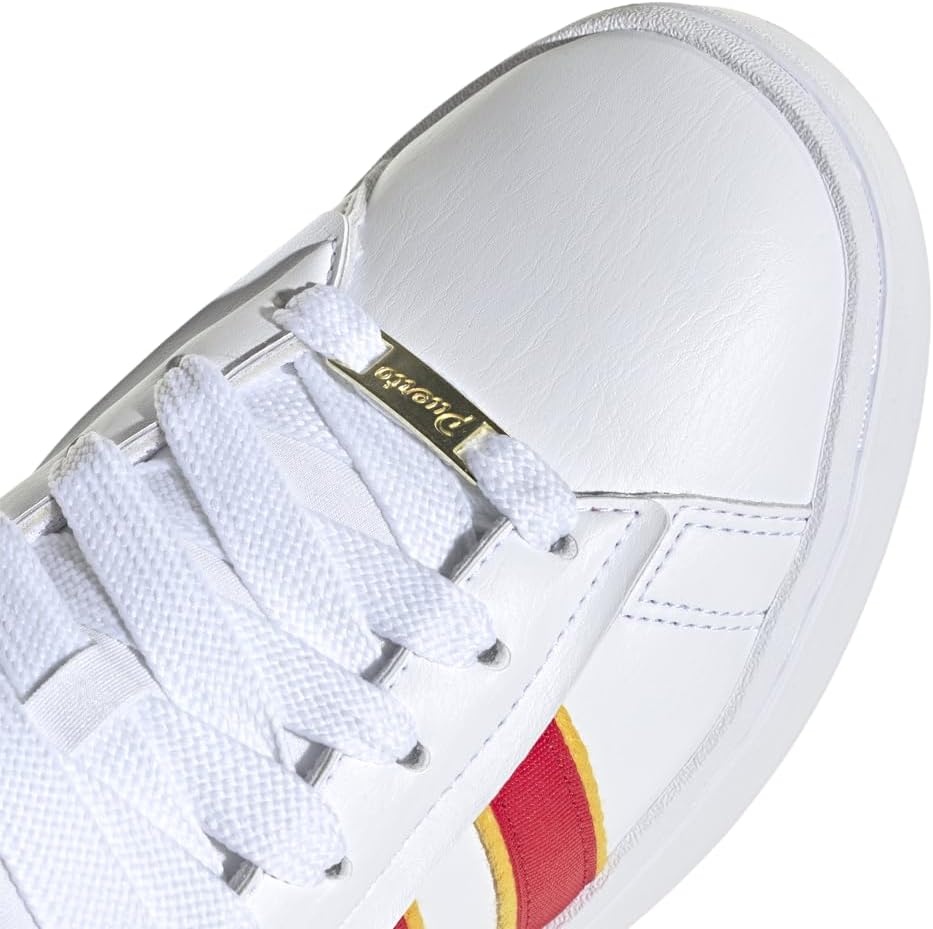 image:imageAdidas Womens Grand Court Alpha 00sWhitePure RubyTeam Royal Blue