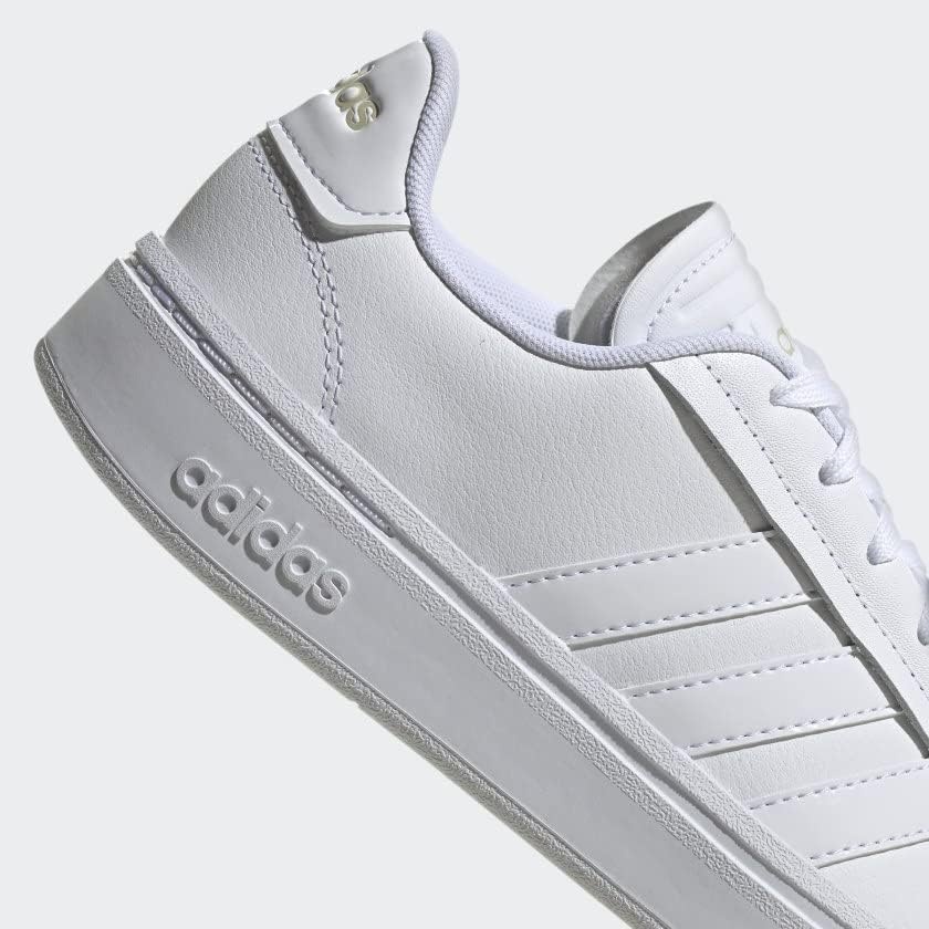 image:imageAdidas Womens Grand Court Alpha 00sWhiteWhiteGold Metallic