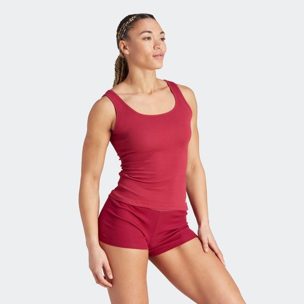 image:imageAdidas Womens Tank TopLegacy Burgundy